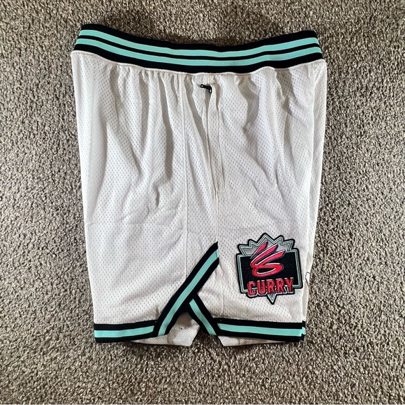 Under Armour Steph Curry X NBA JAM 8” Basketball Shorts White Men’s  New - Picture 3 of 6